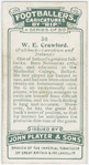 W. E. Crawford (Full-back -- Lansdown and Ireland).