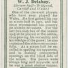 W. J. Delahay (Scrum-half -- Bridgend, Cardiff and Wales).