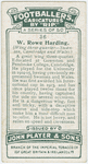 W. Rowe Harding (Wing three-quarter -- Swansea, Cambridge and Wales).