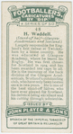 H. Waddell (Stand-off half -- Glasgow Academicals and Scotland).