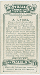 A. T. Young (Scrum-half -- Cambridge, Blackheath and England).