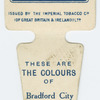 These are the colours of Bradford City A. F. C.