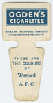 These are the colours of Watford A. F. C.