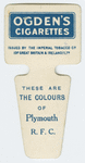 These are the colours of Plymouth R. F. C.