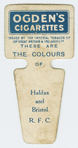 These are the colours of Halifax and Bristol R. F. C.
