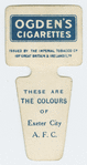 These are the colours of Exeter City A. F. C.