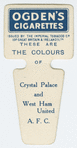 These are the colours of Crystal Palace and West Ham United A. F. C.