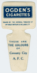These are the colours of Coventry City A. F. C.