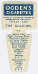 These are the colours of ...