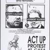Debate ACT UP? "I don't debate intellectual bomb throwers and terrorists," Herbert Kleber