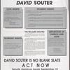 Do Not Be Fooled by David Souter