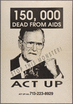 150,000 Dead from AIDS. Stop this Monster! [Bush]