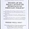 Stop Gay-Bashing at the Board of Ed!