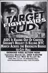 Target Rudy. Fight AIDS.