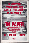 In New York People with AIDS Have All the Money in the World. On Paper. Release the Funds! Verso: Wanted for Murder [Cuomo]