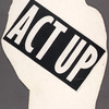 Fight AIDS. Verso: ACT UP
