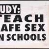 I'd Fight AIDS if I Only Had the Heart. Verso: Rudy: Teach Safe Sex in Schools [Giuliani]
