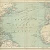 Map of the North Atlantic Ocean including the West Indies