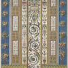 Pilaster; central decoration contains vegetal arabesques with small hidden animals