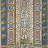 Pilaster; central decoration contains scenes of cherubs and nude fertility gods and garlands with fruit