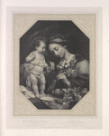 Madonna mit dem Lilienstrauss.