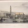Die Piazzetta zu Venedig.