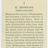 E. Barkas (Birmingham).