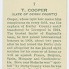 T. Cooper (Late of Derby County).