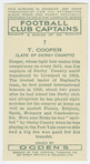 T. Cooper (Late of Derby County).