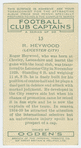 R. Heywood (Leicester City).