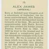 Alex James (Arsenal).