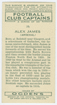 Alex James (Arsenal).