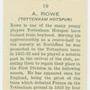 A. Rowe (Tottenham Hotspur).