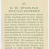 R. W. Starling (Sheffield Wednesday).
