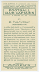D. Thackeray (Portsmouth).