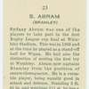 S. Abram (Bramley).