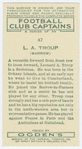 L. A. Troup (Barrow).