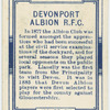 Devonport Albion R. F. C.