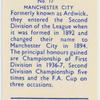 Manchester City (Colours light blue & white).