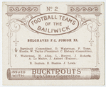 Belgraves Football Club Junior XI.