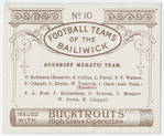 Guernsey Muratti Team.