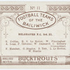 Belgraves Football Club 3rd  XI.