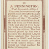 J. Pennington (West Bromwich Albion).