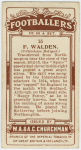F. Walden (Tottenham Hotspur).