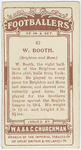 W. Booth (Brighton and Hove).