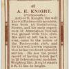 A. E. Knight (Portsmouth).