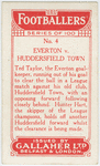 Everton v. Huddersfield Town.