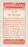 The Cup Final.