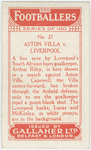 Aston Villa v. Liverpool.