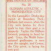 Oldham Athletic v. Manchester City.